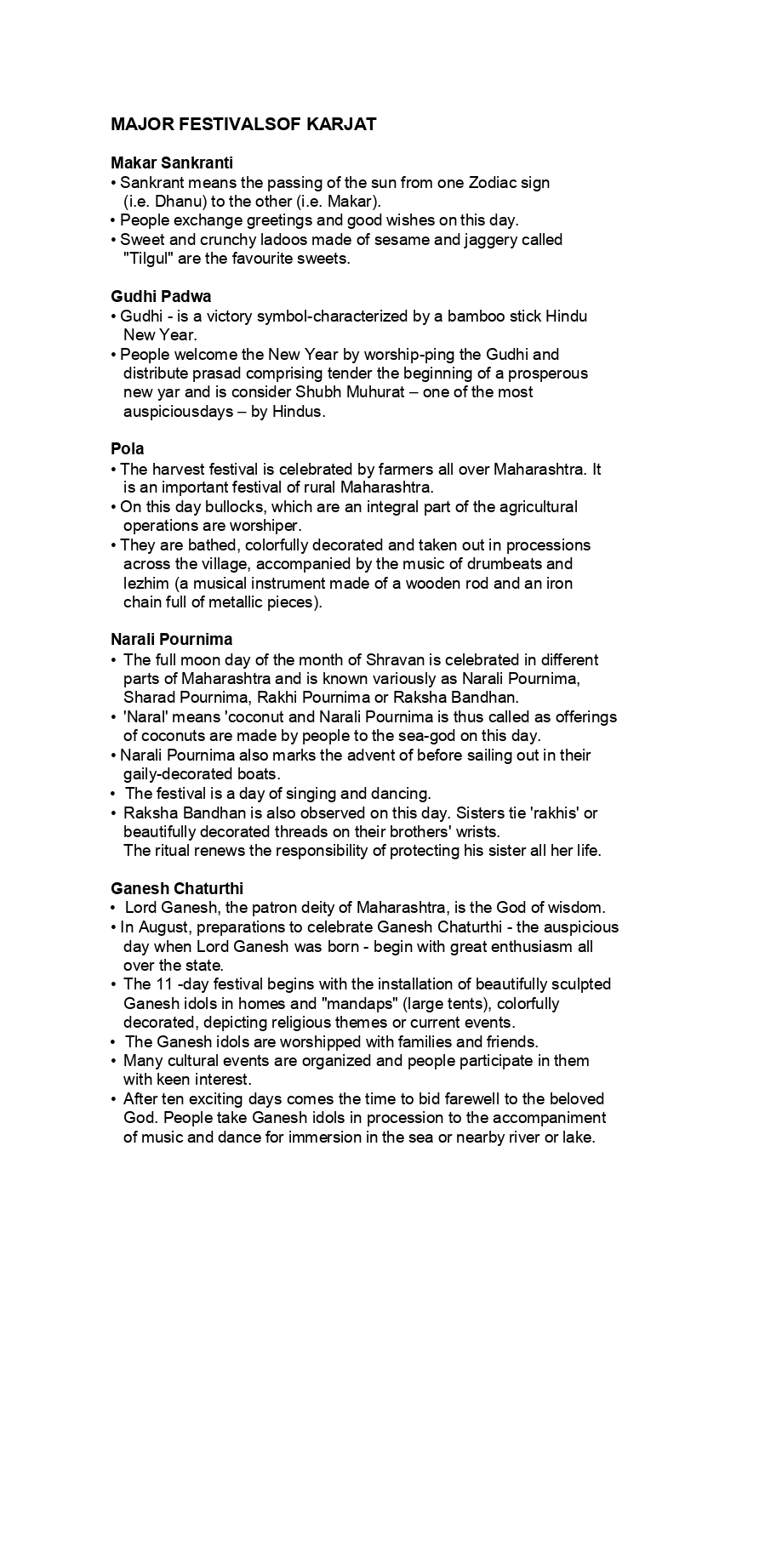 Menu 12