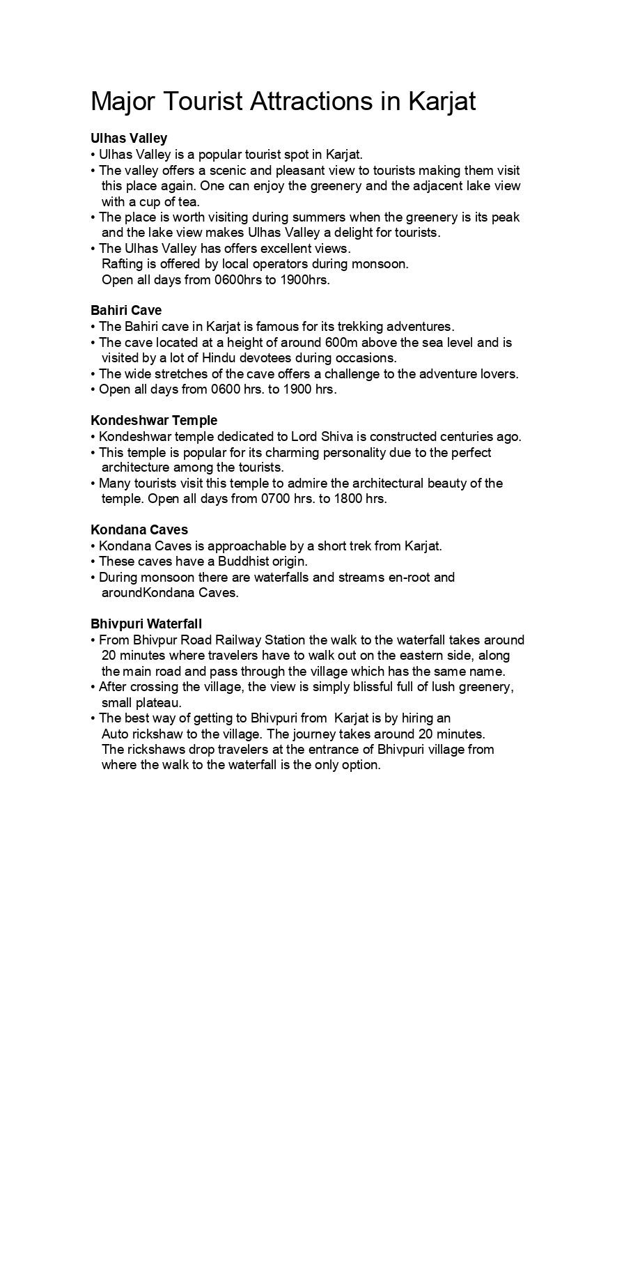 Menu 15