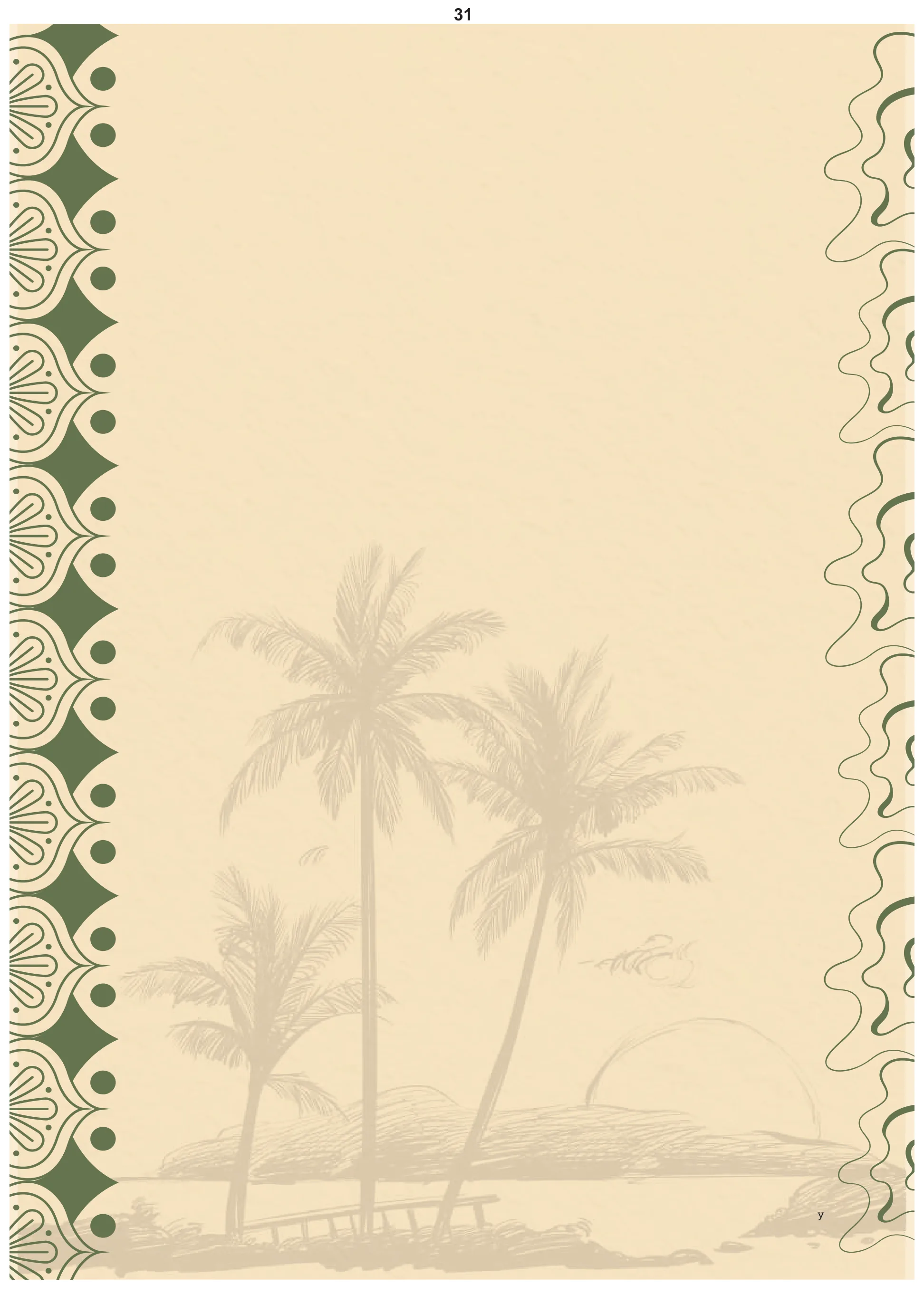 Menu 31