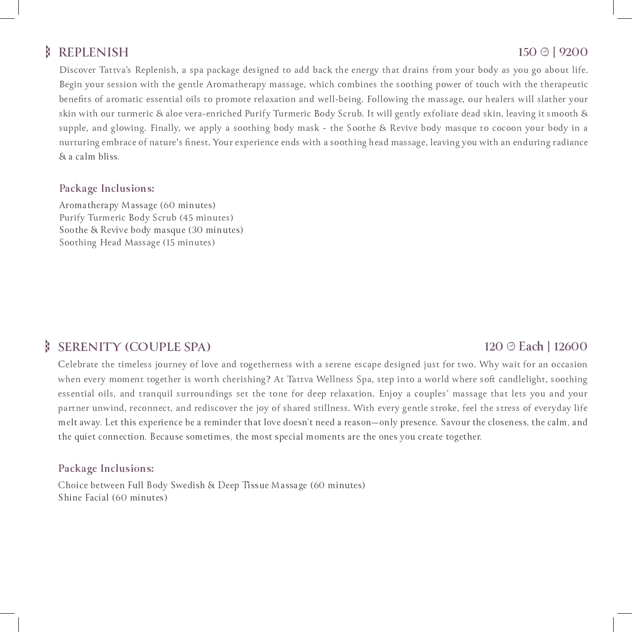 Menu 9