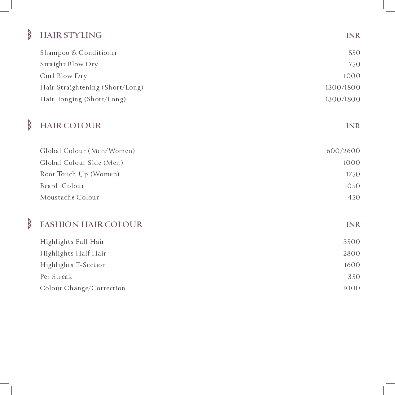 Menu 19